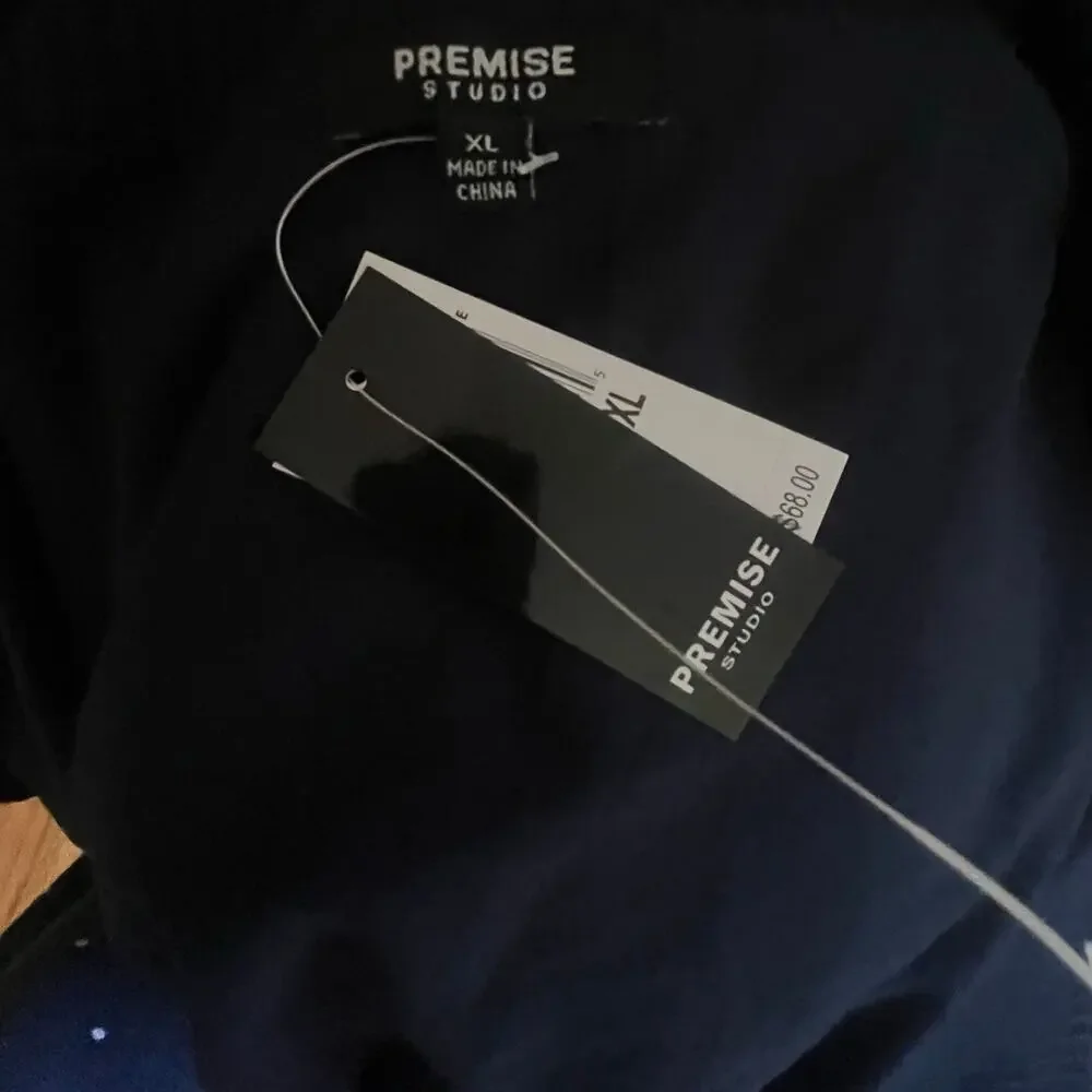 NWT Premise Studio Navy Blue Cardigan Size XL - Picture 6 of 6